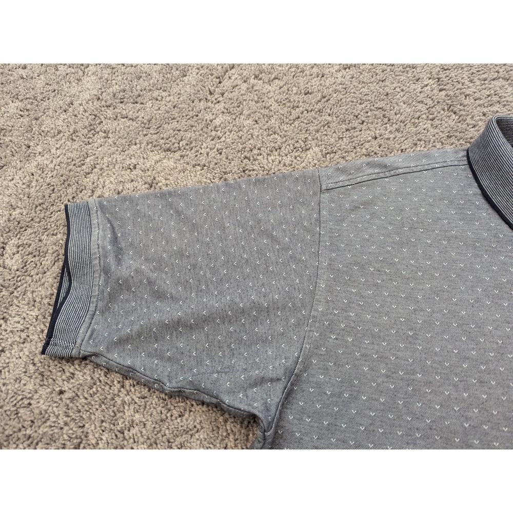 Vintage Gear For Sports Polo Shirt Mens Large Gray Moisture Wicking Golf - Picture 3 of 12